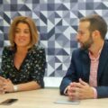 Jesús Pérez y Marta Plana, directivos de la AEFI