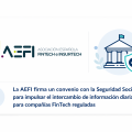 Anuncio corporativo AEFI con la Seguridad Social